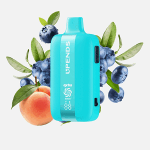 UPENDS UP7 –  35K Züge Extra-Taste für Doppelgeschmack, Blueberry+Peach