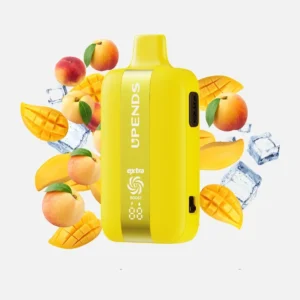 UPENDS UP7 – 35.000 Züge, Extra-Taste für Doppelgeschmack, Mango Ice+Peach Ice