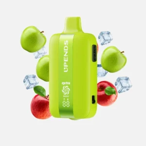 UPENDS UP7 – 35.000 Züge, Extra-Taste für Doppelgeschmack, Sour Apple Ice+Sparkling