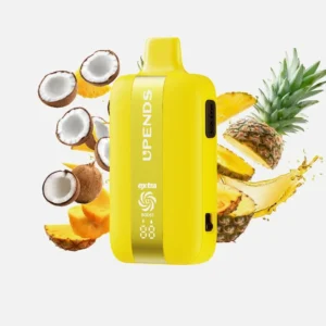 UPENDS UP7 – 35.000 Züge, Extra-Taste für Doppelgeschmack, Sour Pineapple+Coconut