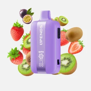 UPENDS UP7 –  35K Züge Extra-Taste für Doppelgeschmack, Strawberry Kiwi+Passionfruit