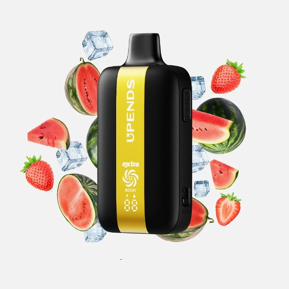 UPENDS UP7 – 35.000 Züge, Extra-Taste für Doppelgeschmack, Watermelon Ice+Strawberry Ice