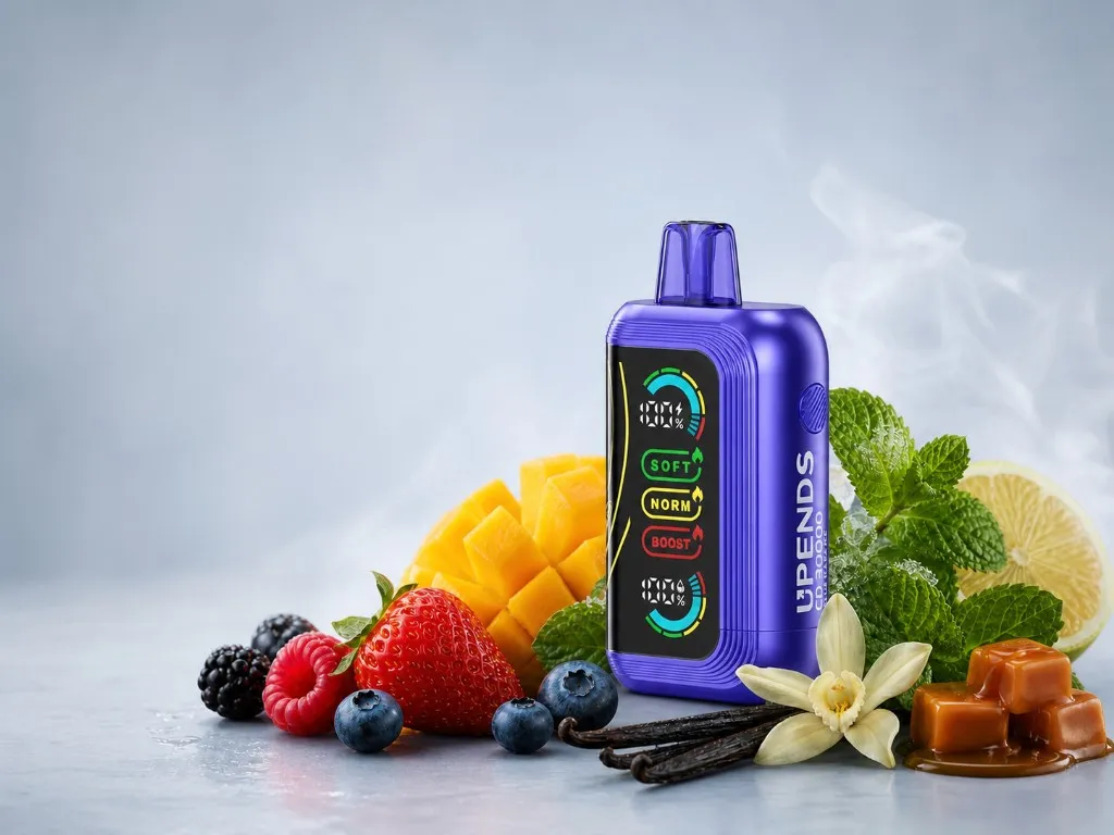 UPENDS CD30000 Blue Razz Ice mit Beeren, Mango, Minze und Vanille