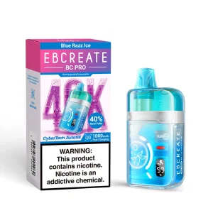 EBCREATE BC Pro 40K Blue Razz Ice