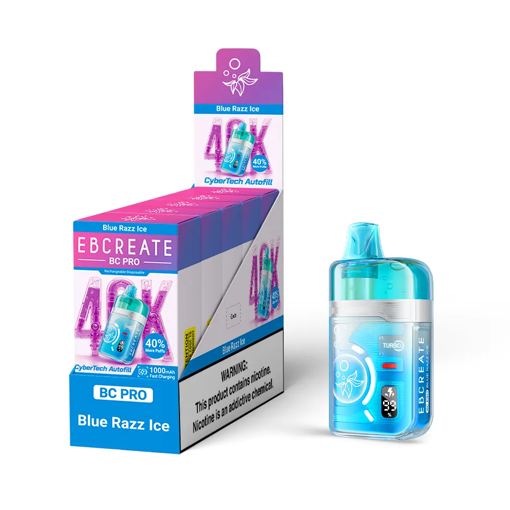 EBCREATE BC Pro 40K Blue Razz Ice