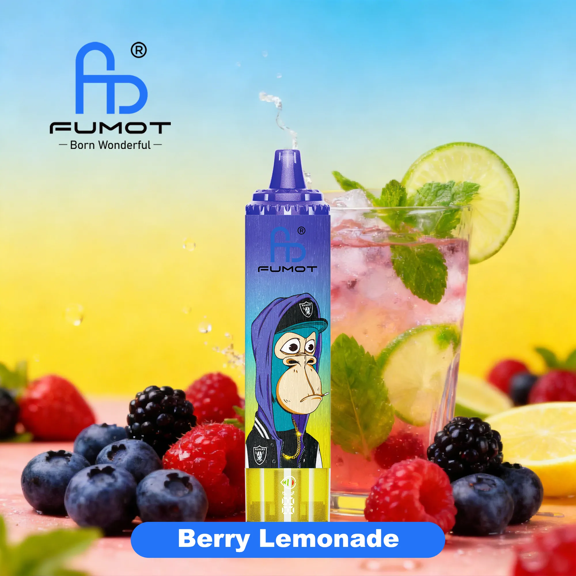 Fumot Tornado 15000 Berry Lemonade