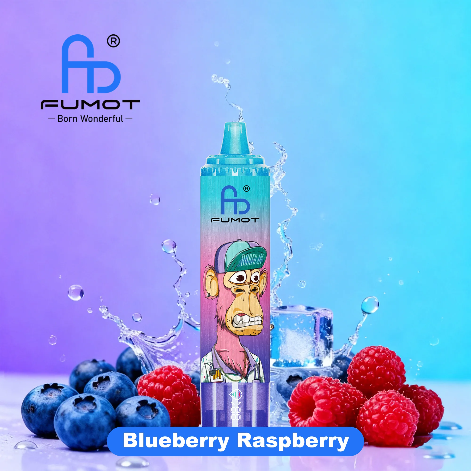 Fumot Tornado 15000 Blueberry Raspberry