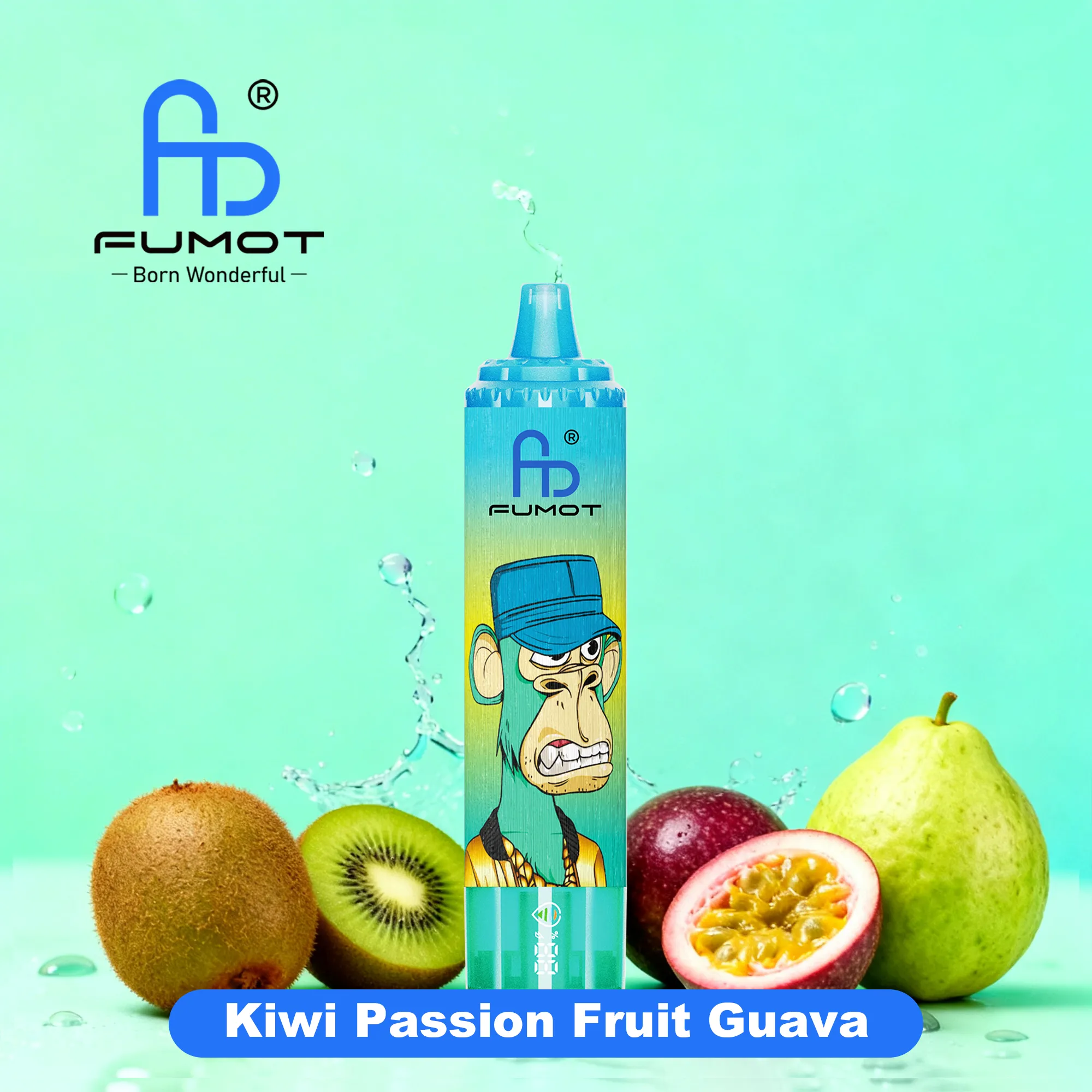 Fumot Tornado 15000 Kiwi Passion Fruit Guava