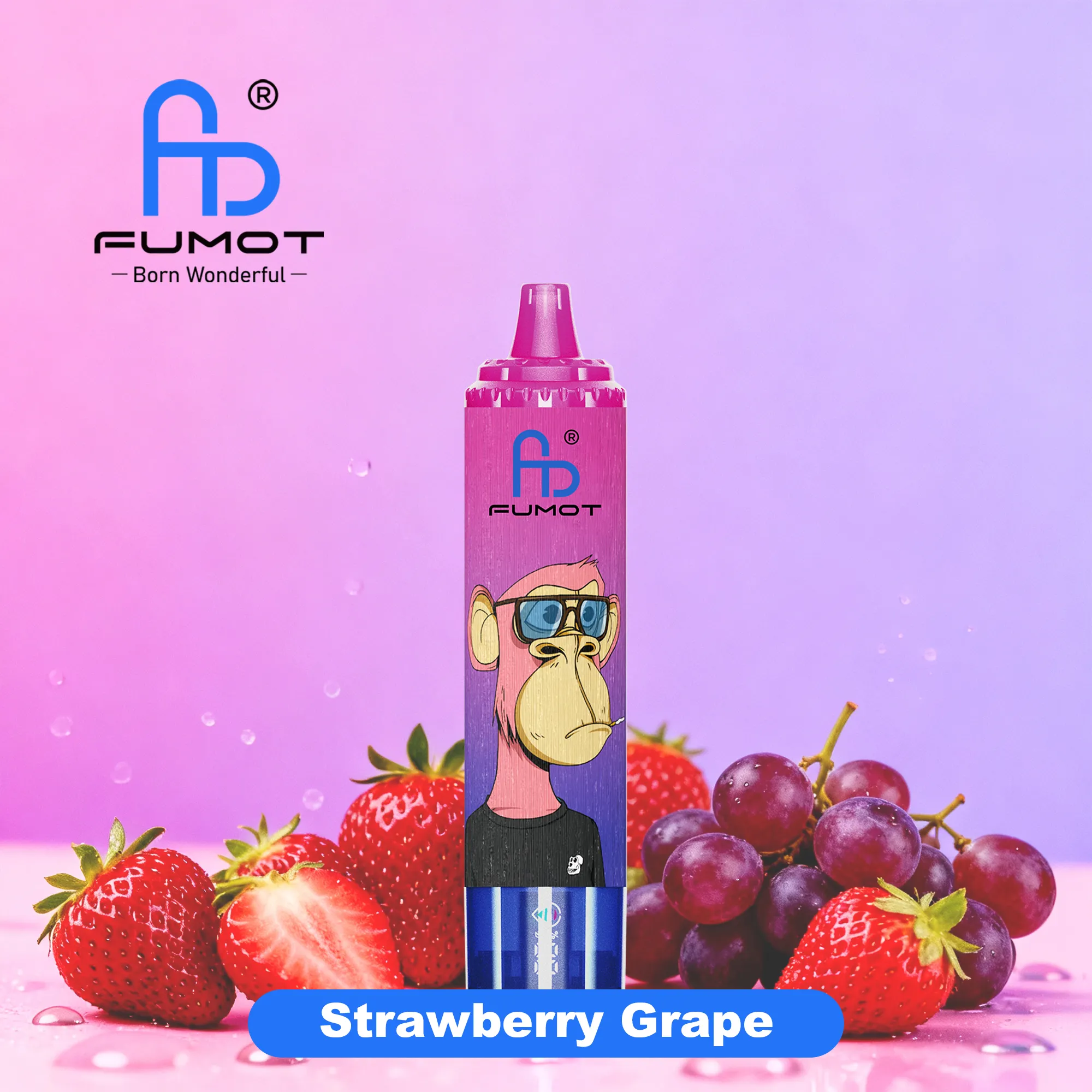 Fumot Tornado 15000 Strawberry Grape