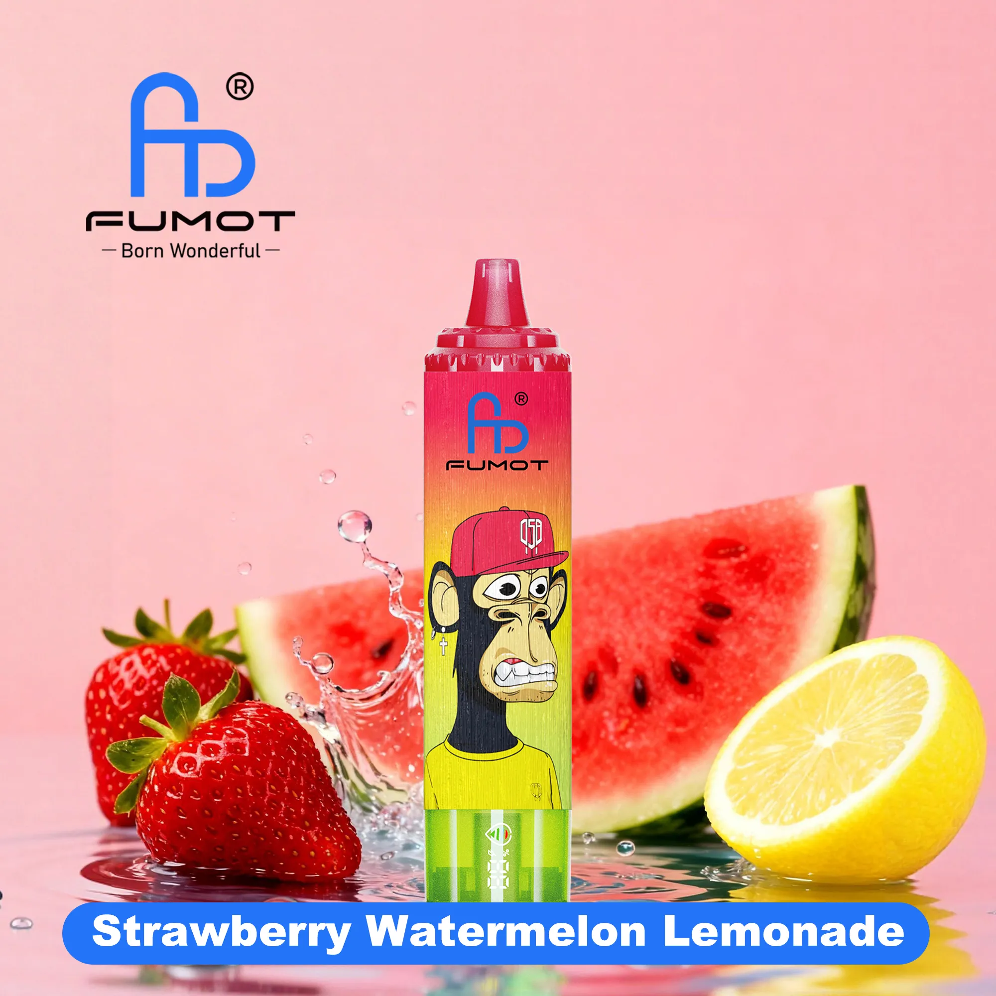 Fumot Tornado 15000 Strawberry Watermelon Lemonade