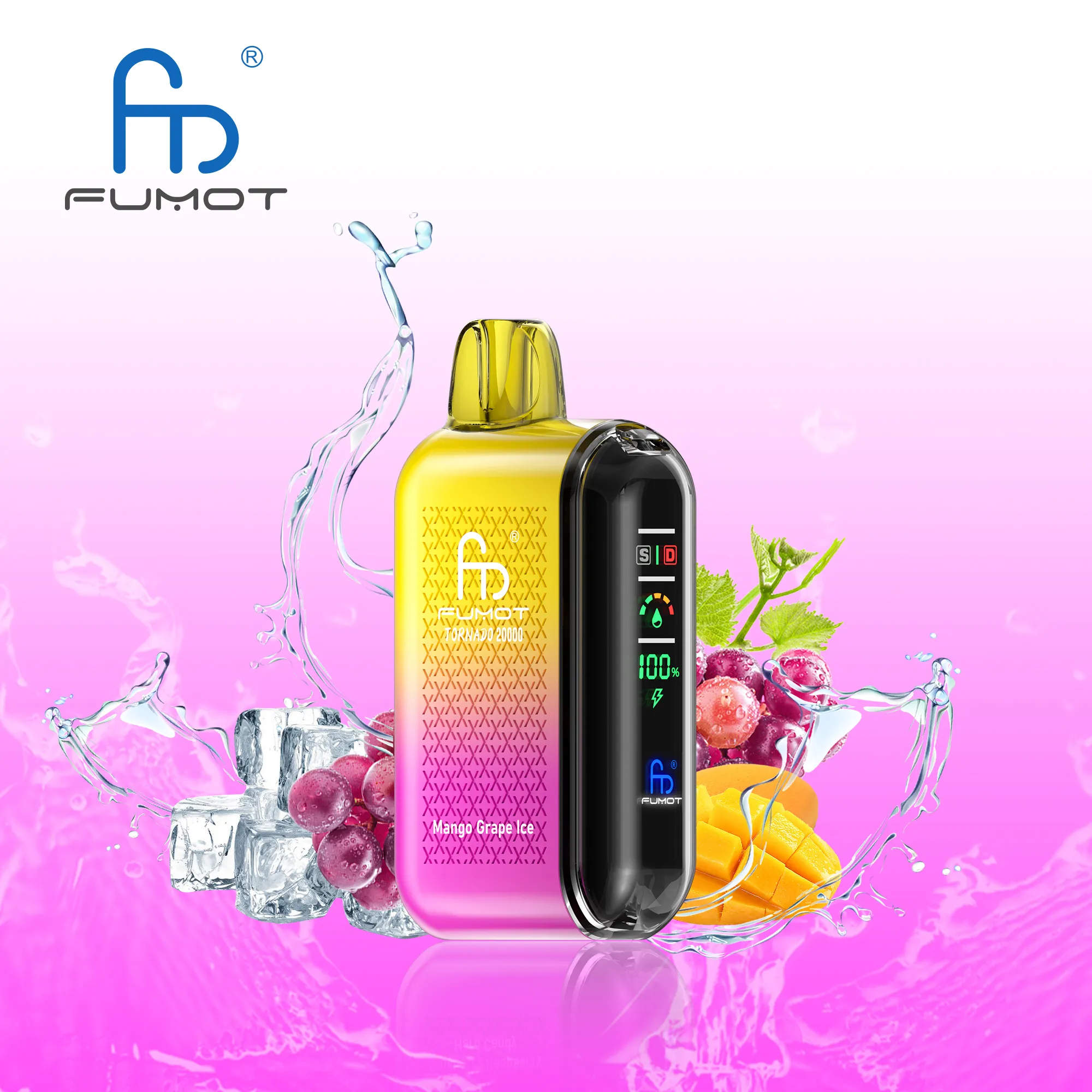 Fumot Tornado 20000 Mango Grape Ice